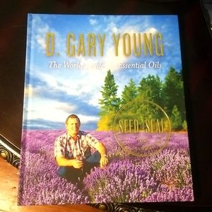 Young living essential oil hardback book.